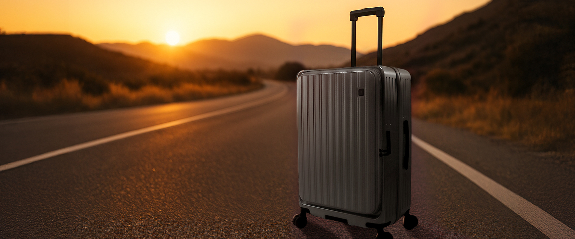 夕陽公路 CTA 橫幅