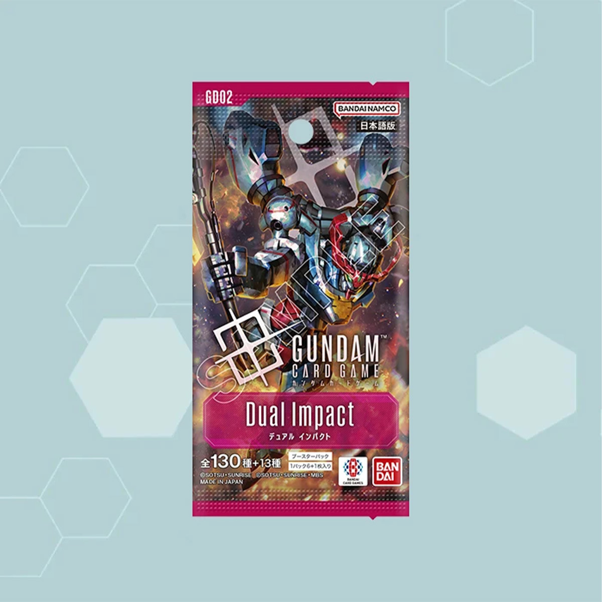 高達咭牌遊戲 補充包 交疊衝擊 [GD02]