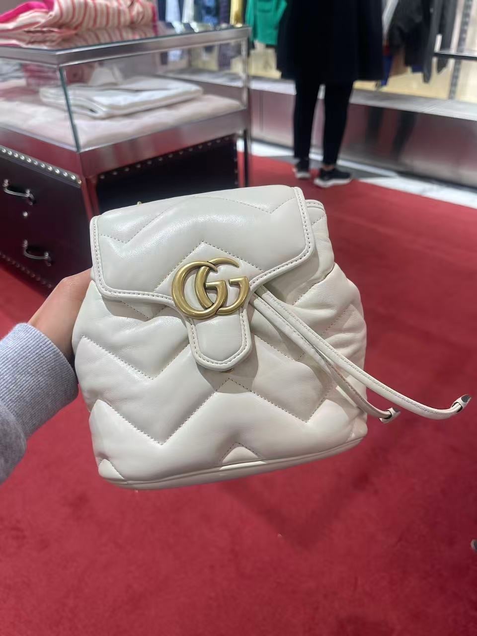 Gucci GG marmont nappa backpack 3 colors 777253