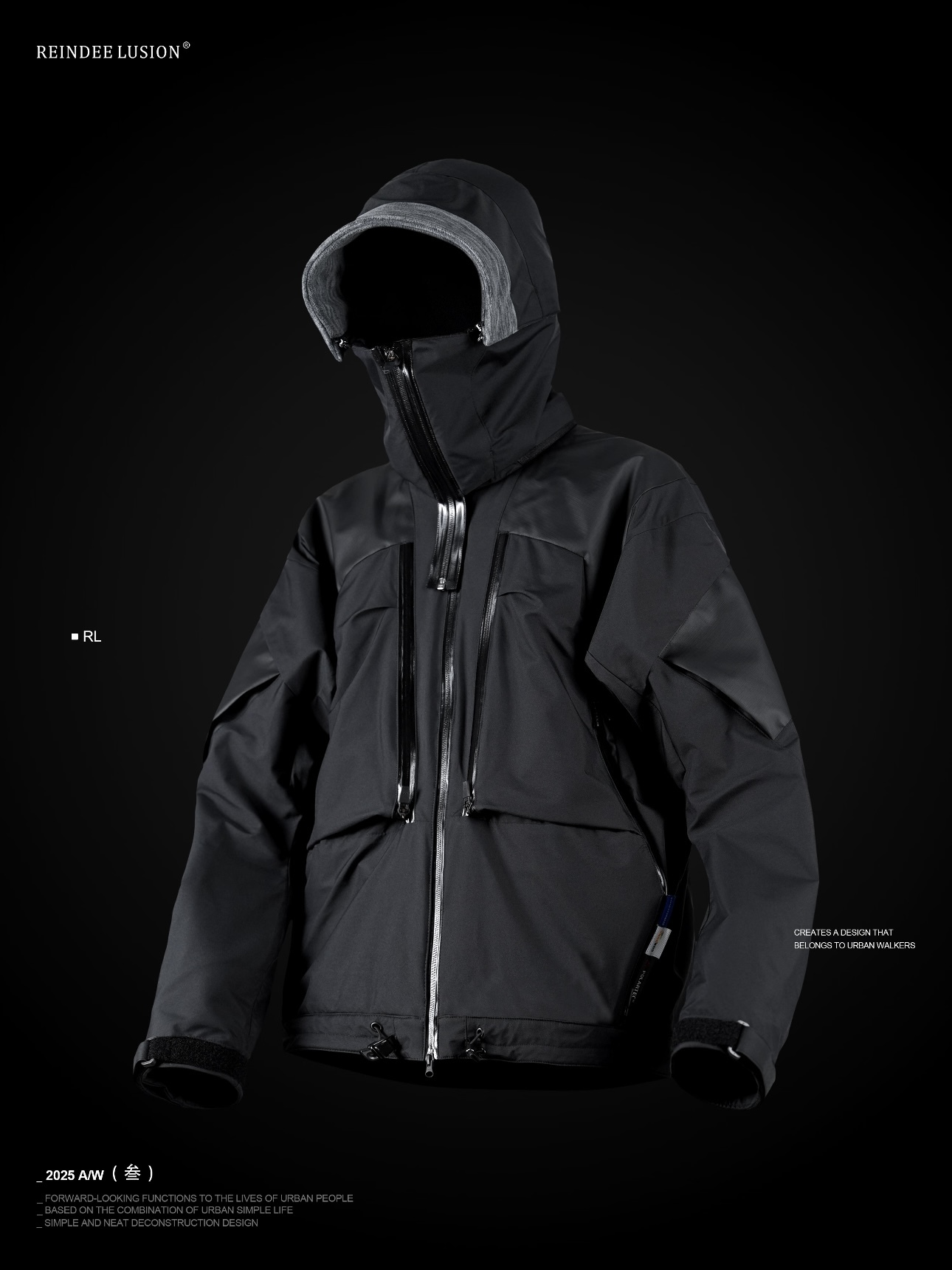 RL | REINDEE LUSION 3合1座山雕POLARTEC抓絨2L硬殼保暖外套外套