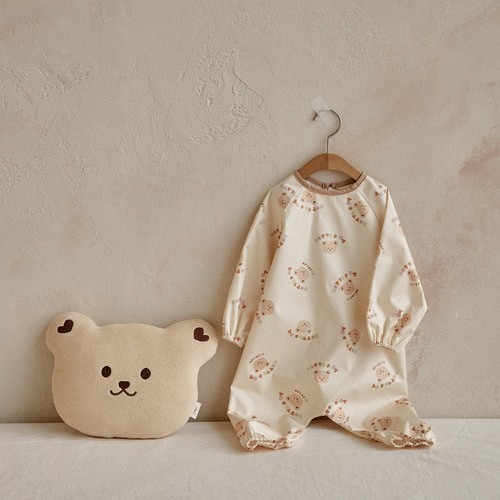 25F/W DTD Happy萌趣圓圓臉系列-長袖美術遊戲服