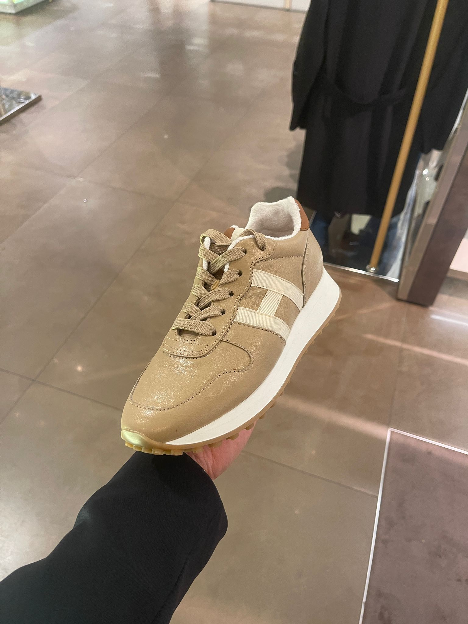 Tods Hogan H429 Nastr sneakers Camel