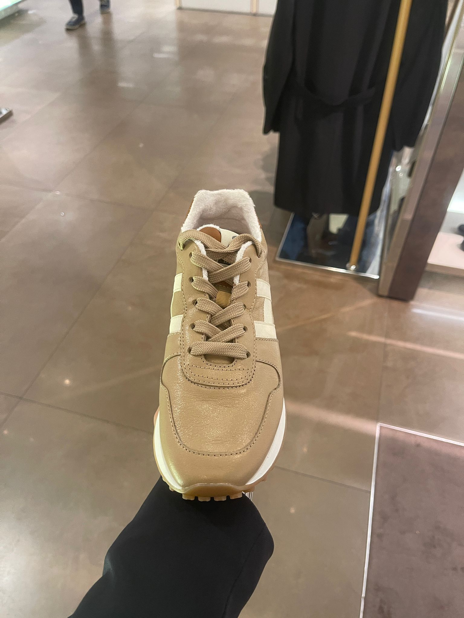 Tods Hogan H429 Nastr sneakers Camel