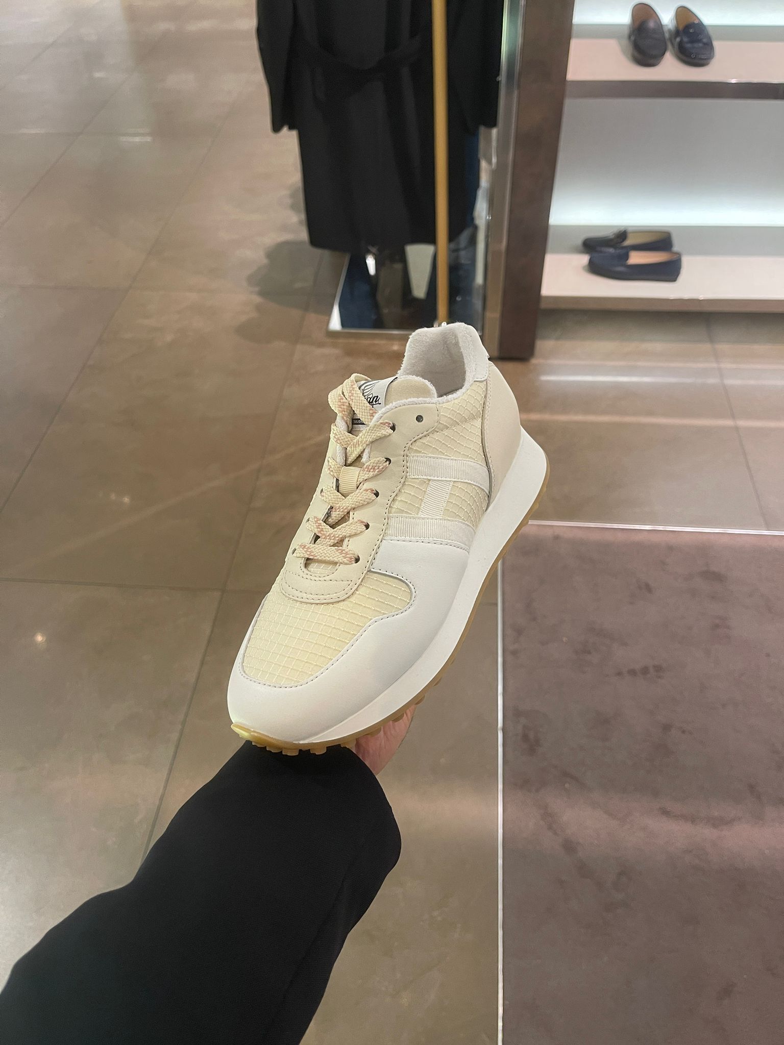 Tods Hogan H429 Nastr sneakers Beige