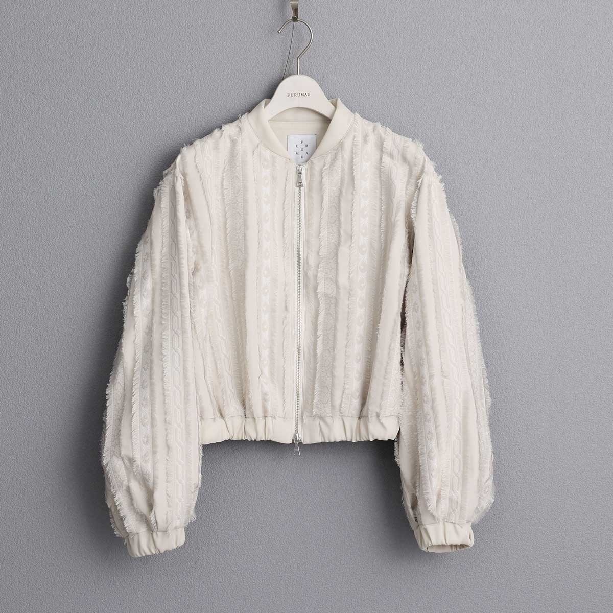 提花布設計飛行外套（米）