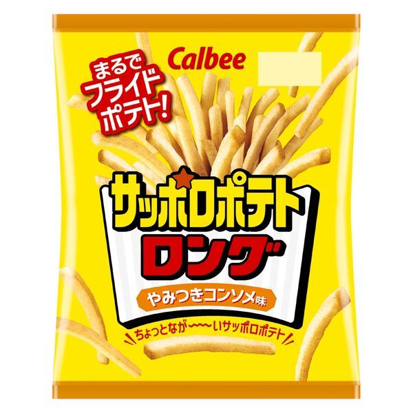 日本 Calbee 馬鈴薯薯條絣乾 54g 濃湯口味