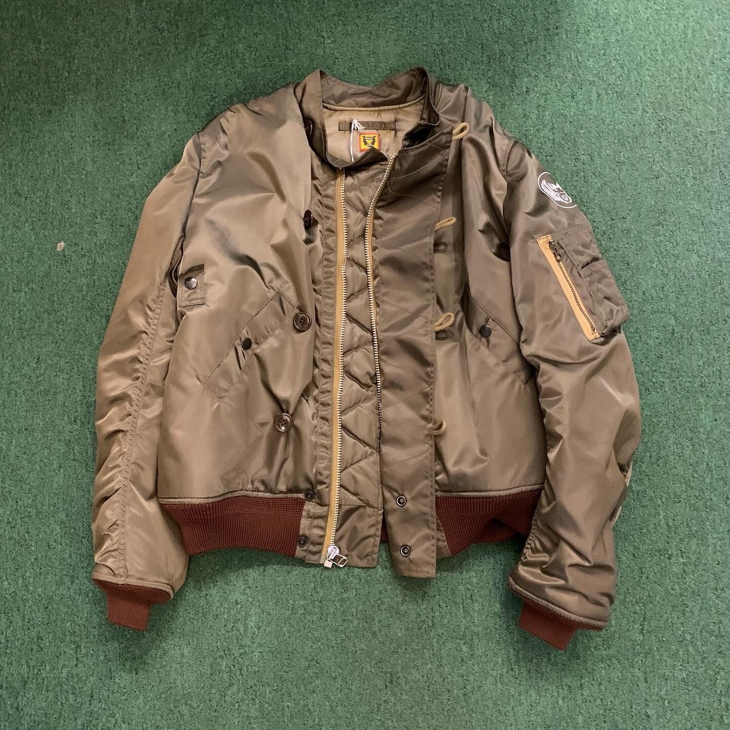 ON SALE 55% OFF : HUMAN MADE NA-1 JACKET - OLIVE SIZE L IN STOCK NOW (現貨發售中)