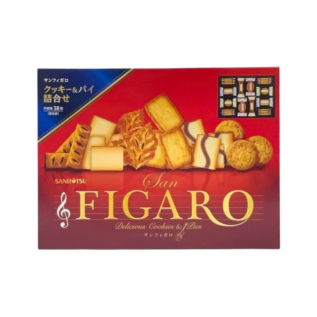 日本 三立 FIGARO 餅乾＆派 綜合禮盒 267.4g