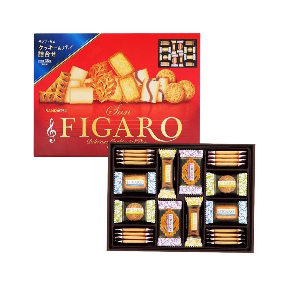 日本 三立 FIGARO 餅乾＆派 綜合禮盒 267.4g