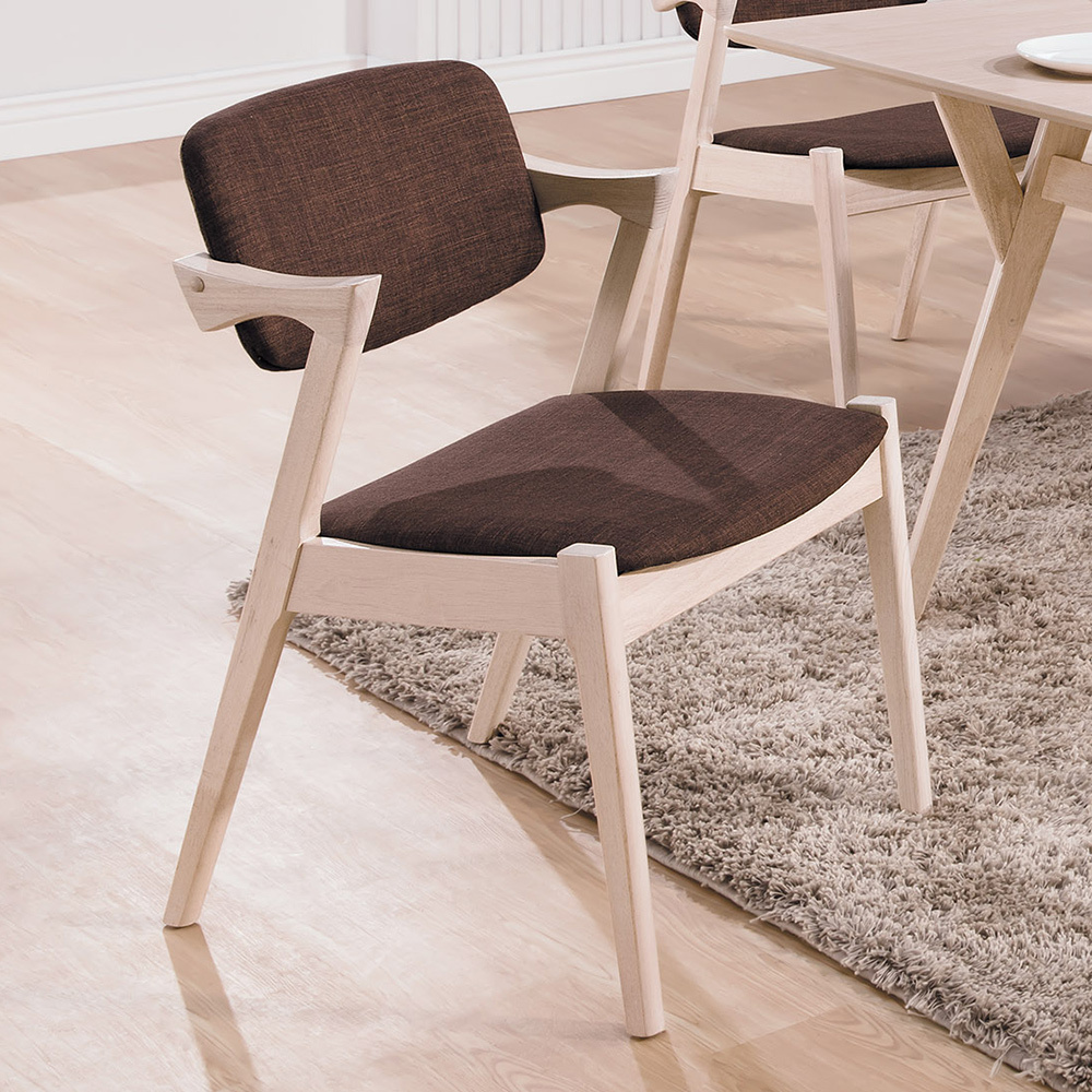 芬頓北歐風餐椅/單椅(兩色可選)