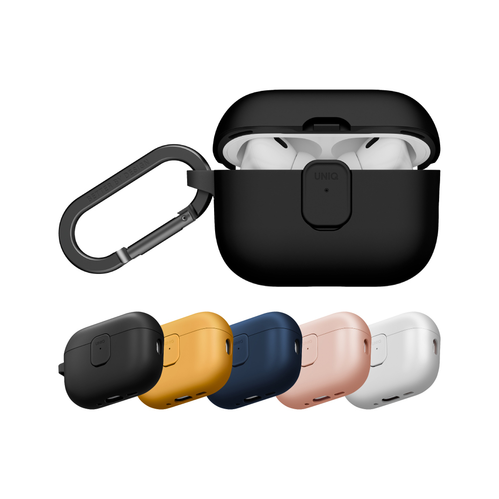 UNIQ Clyde 卡扣式雙料保護套（附登山扣）AirPods Pro 第3代