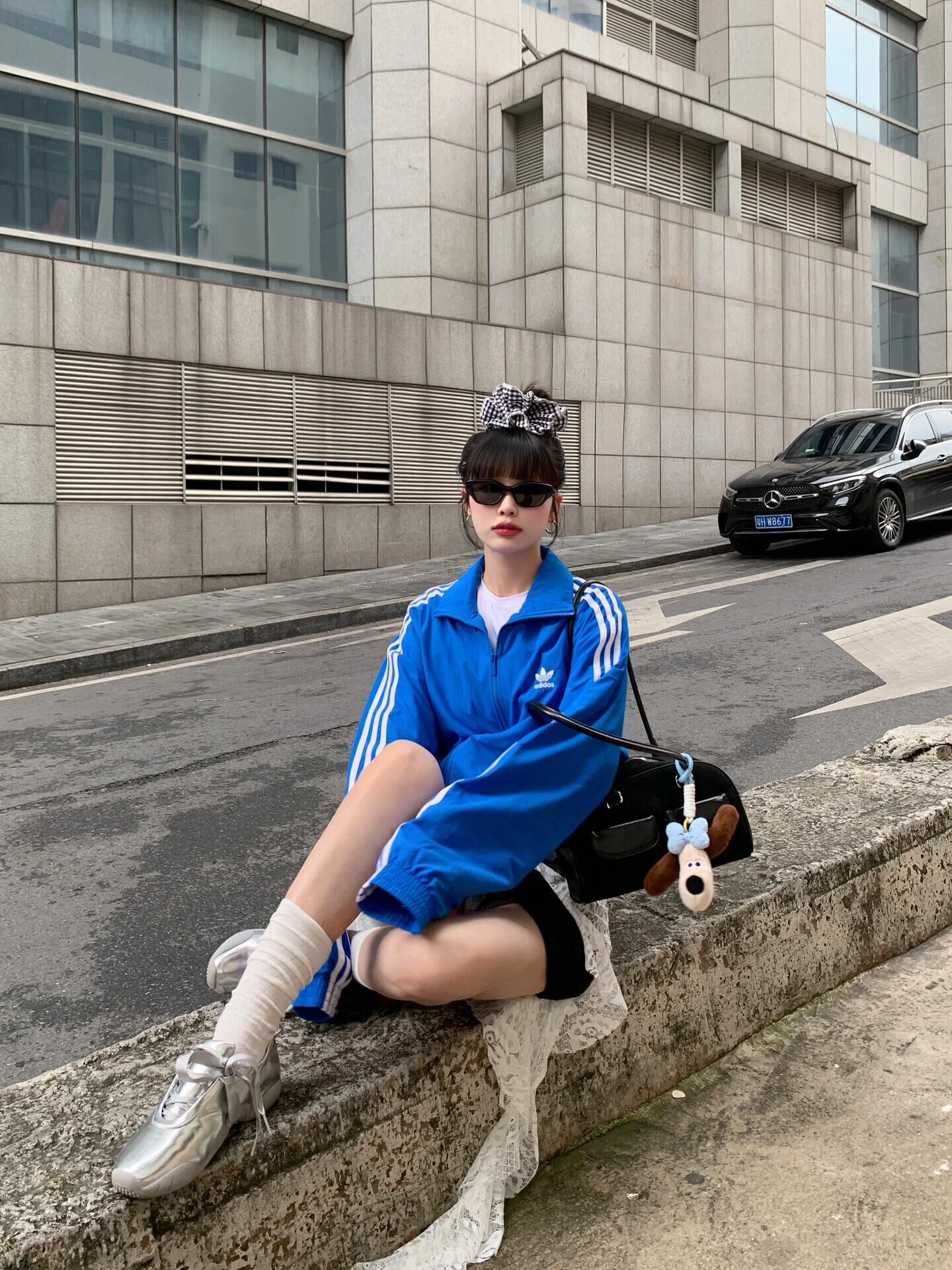 Adidas Originals Adicolor Firebird 立領外套 教練外套 藍白色 寶藍色 藍色 三葉草 男女款 IP0603/預購