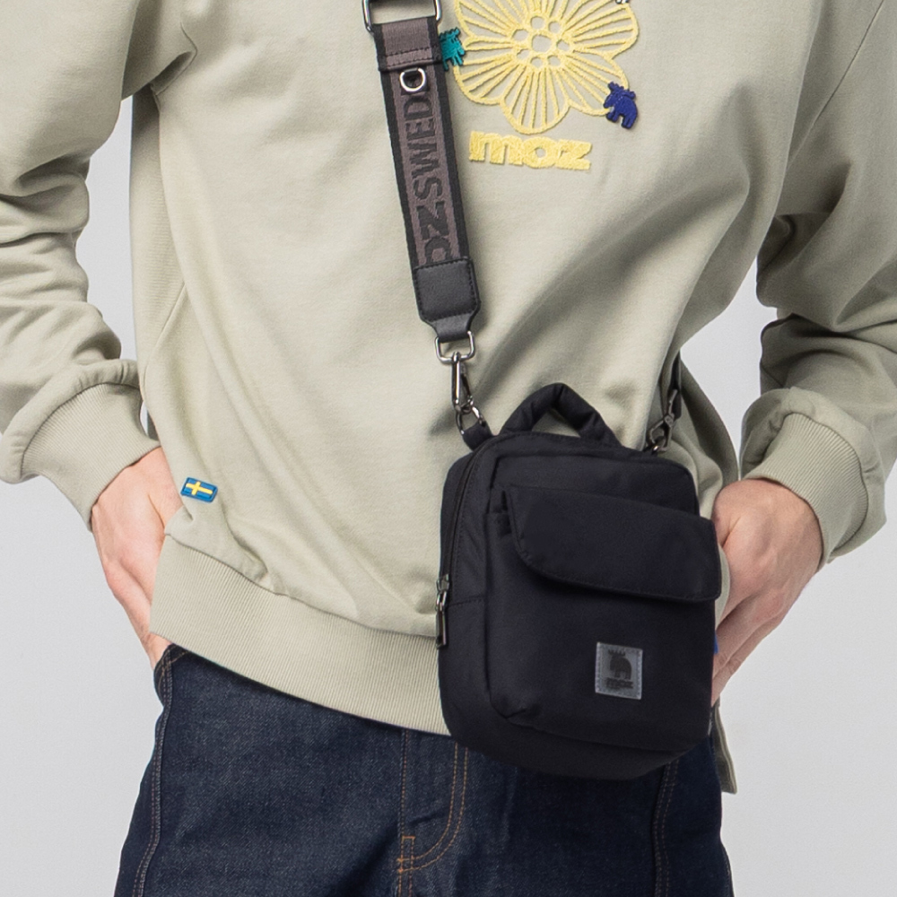 瑞典雲朵包系列｜防潑水 雲朵吐司包(黑)