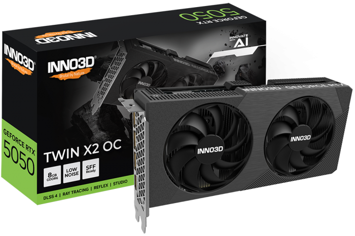 INNO3D RTX5050 8GB TWIN X2