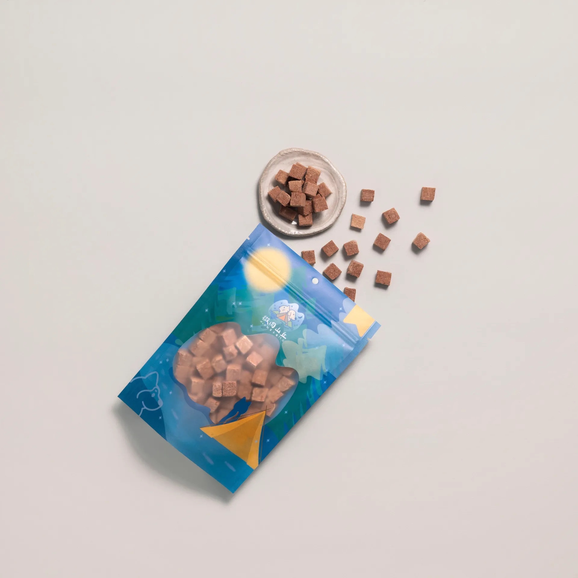 ＊《 微肉山丘 》左鎮山藥鰹魚｜在地漁產凍乾