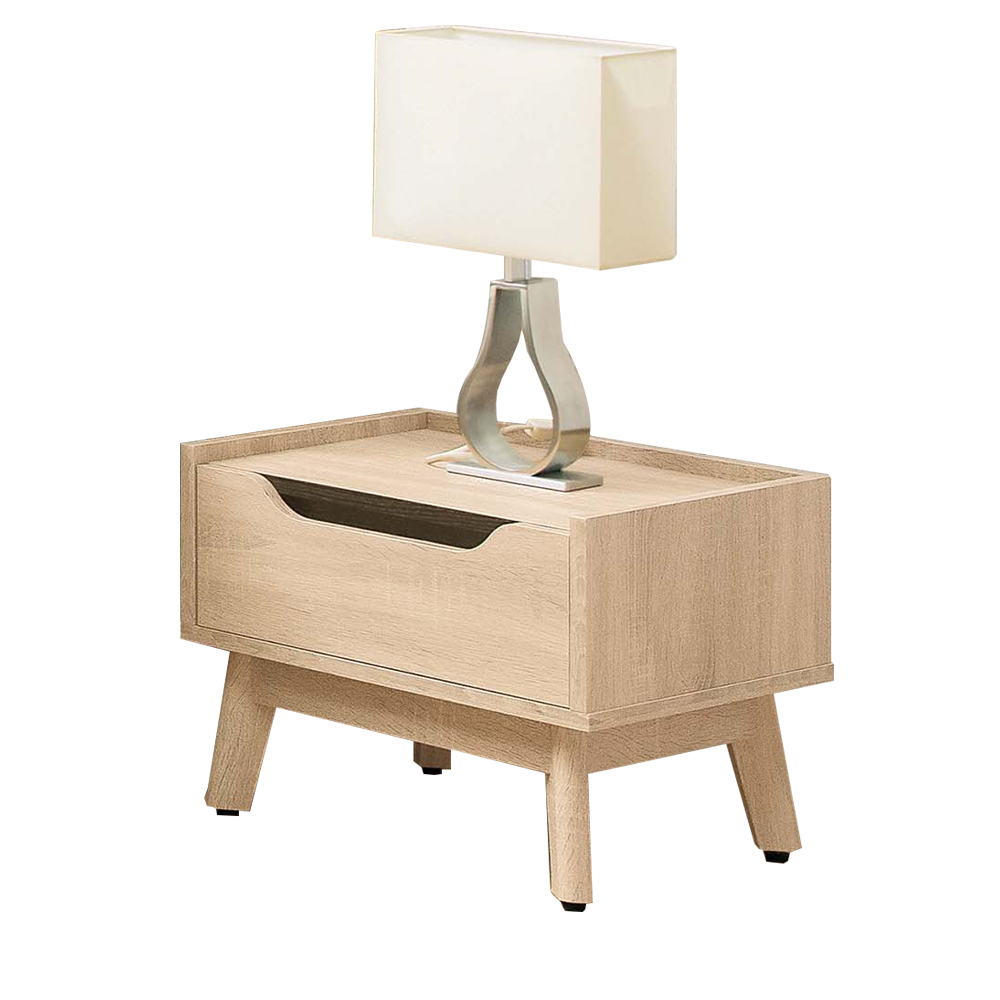 芬特1.5尺床頭櫃/一抽收納櫃/置物櫃