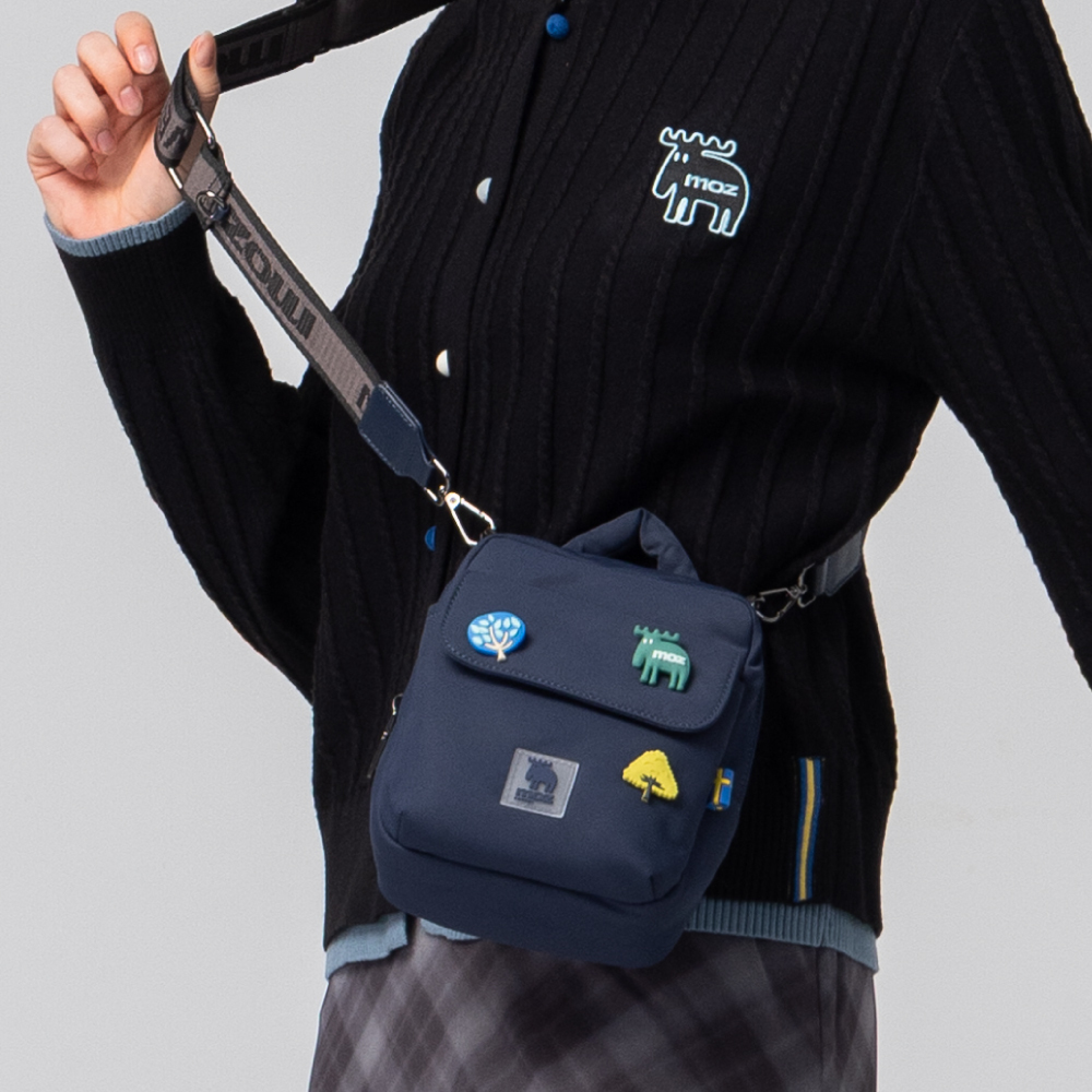 瑞典雲朵包系列｜防潑水 雲朵吐司包(海軍藍)