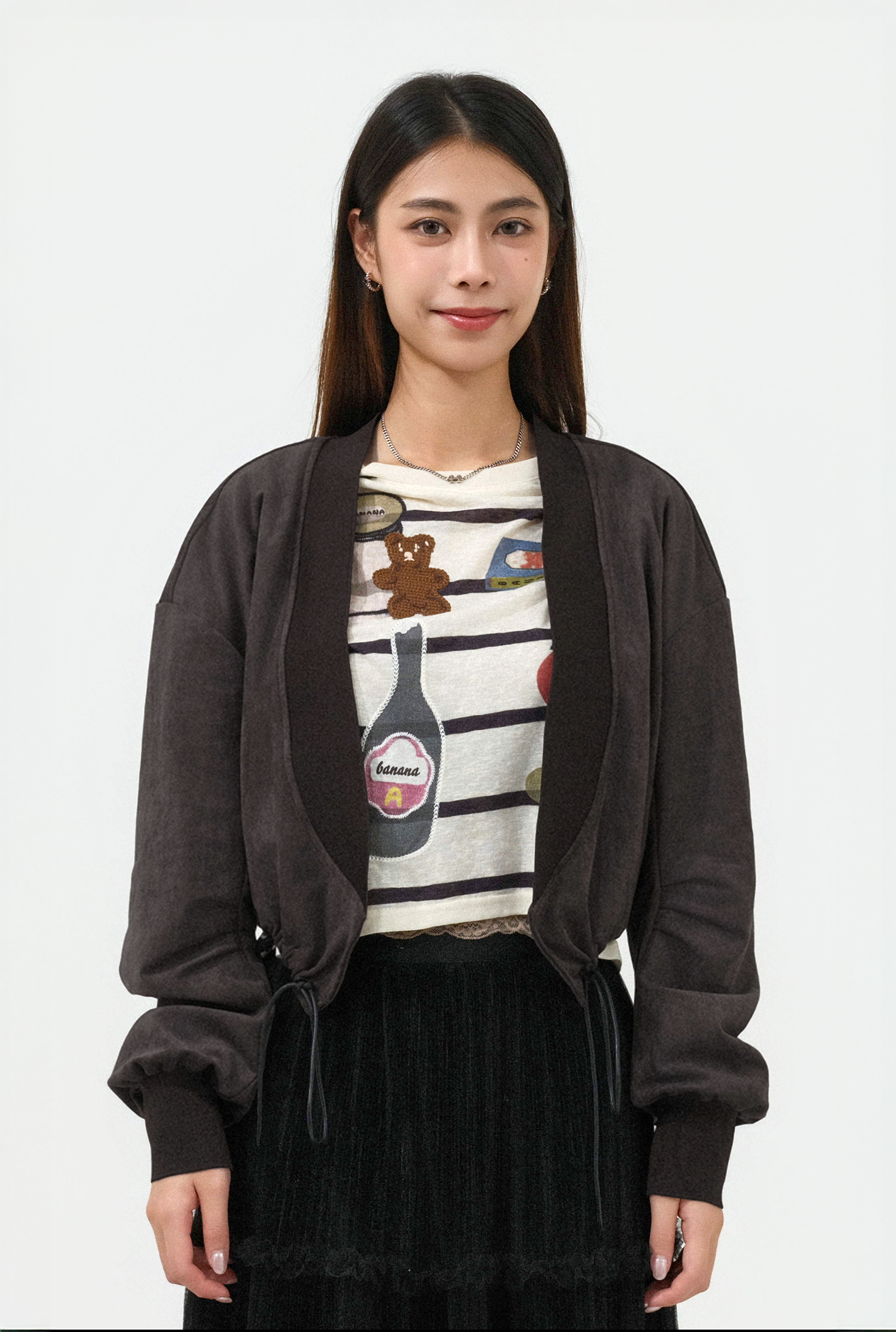 匙羹領仿猄機師外套 (預購產品）