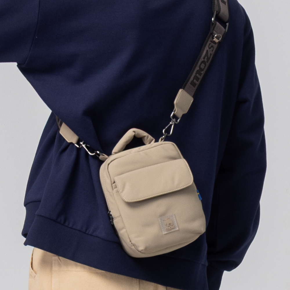 瑞典雲朵包系列｜防潑水 雲朵吐司包(卡其綠)