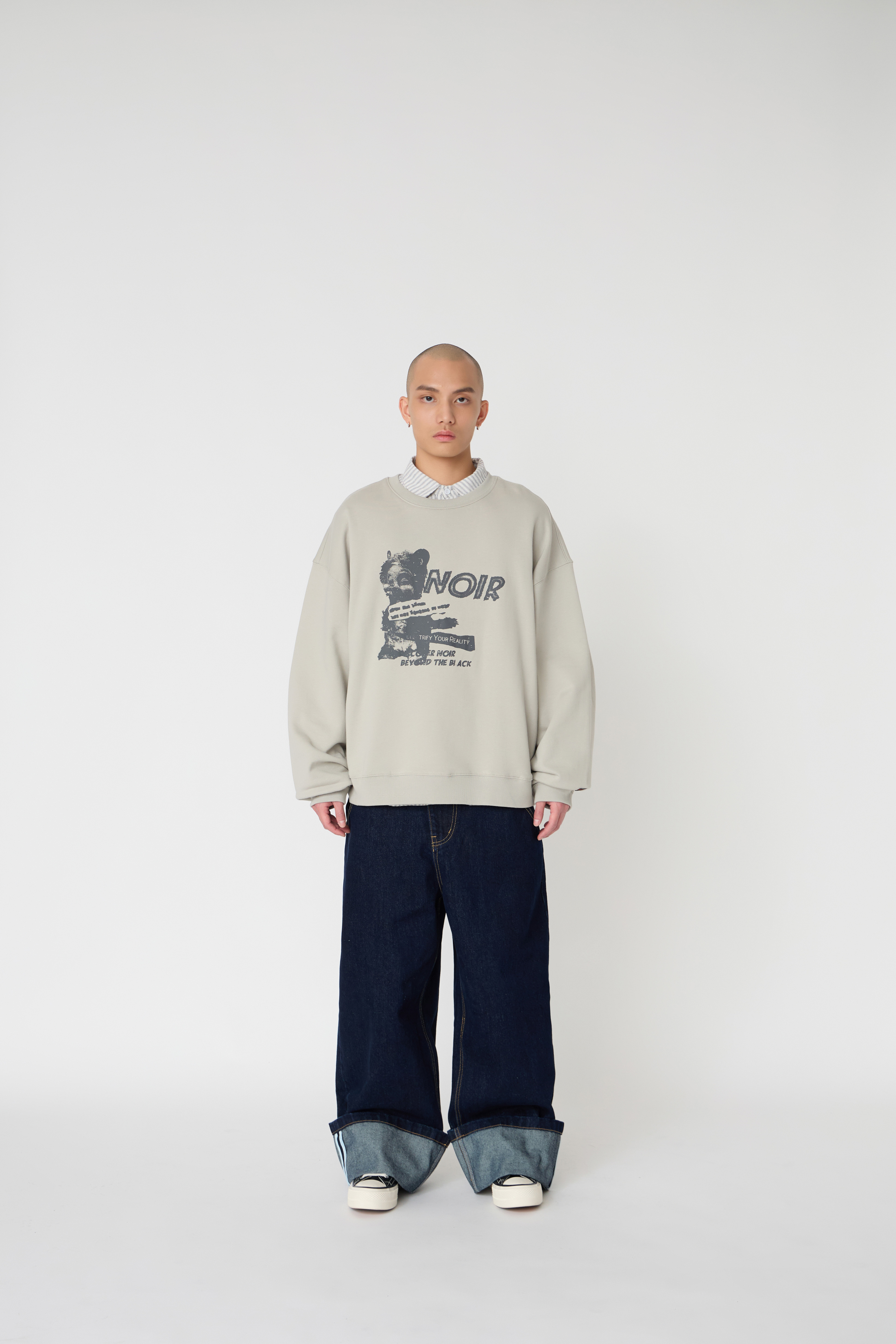 NOIR 未來主義重磅牛仔褲