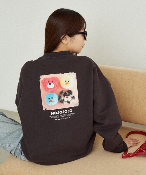 PUBLUX / mojojojo back print art sweatshirt