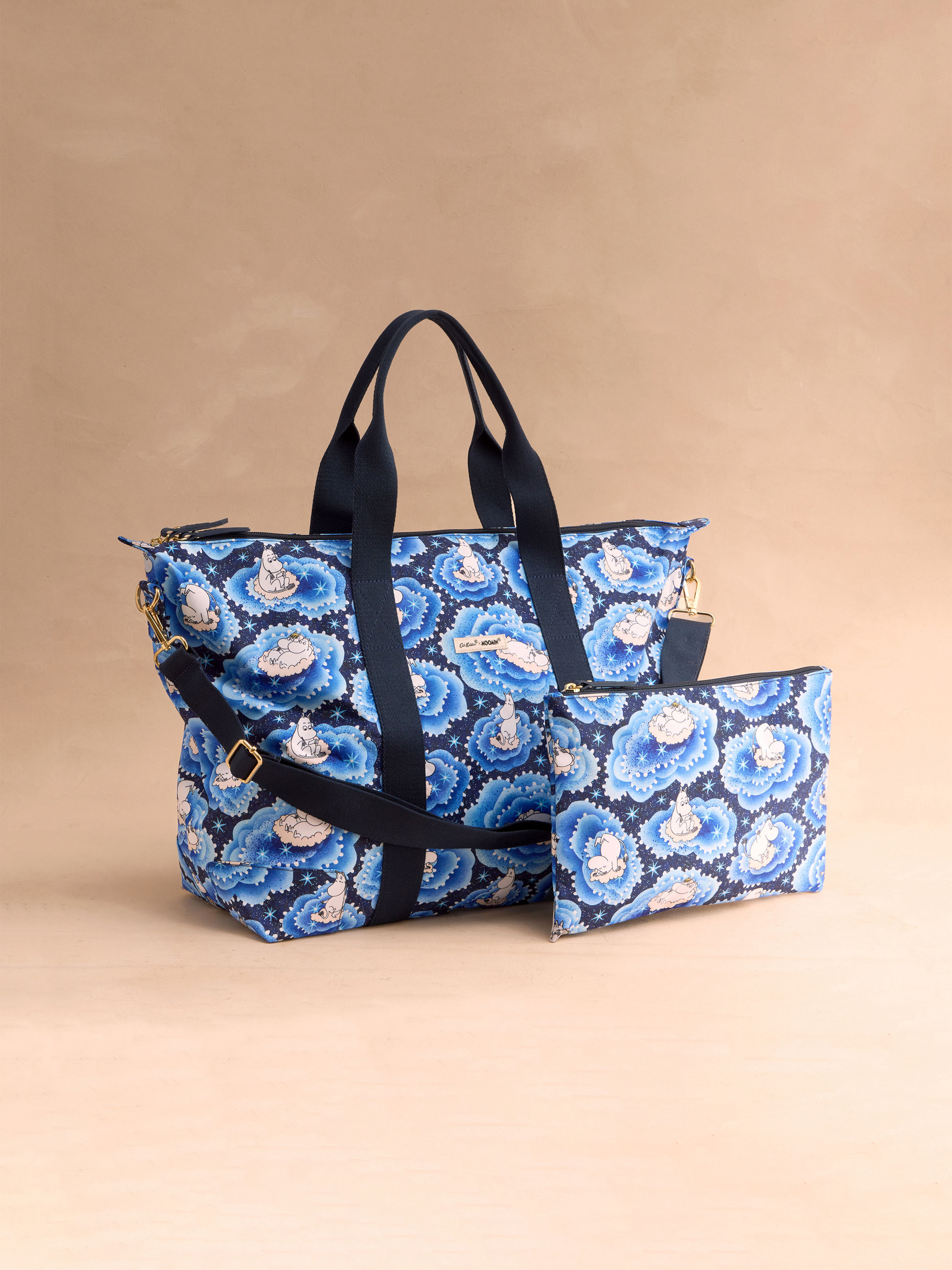 Moomin Clouds 經典款摺疊旅行袋