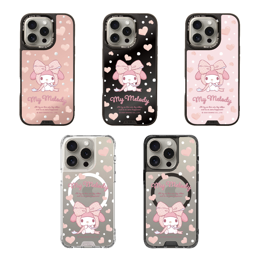 iPhone 17 / 16】My Melody Ribbon Protective Case