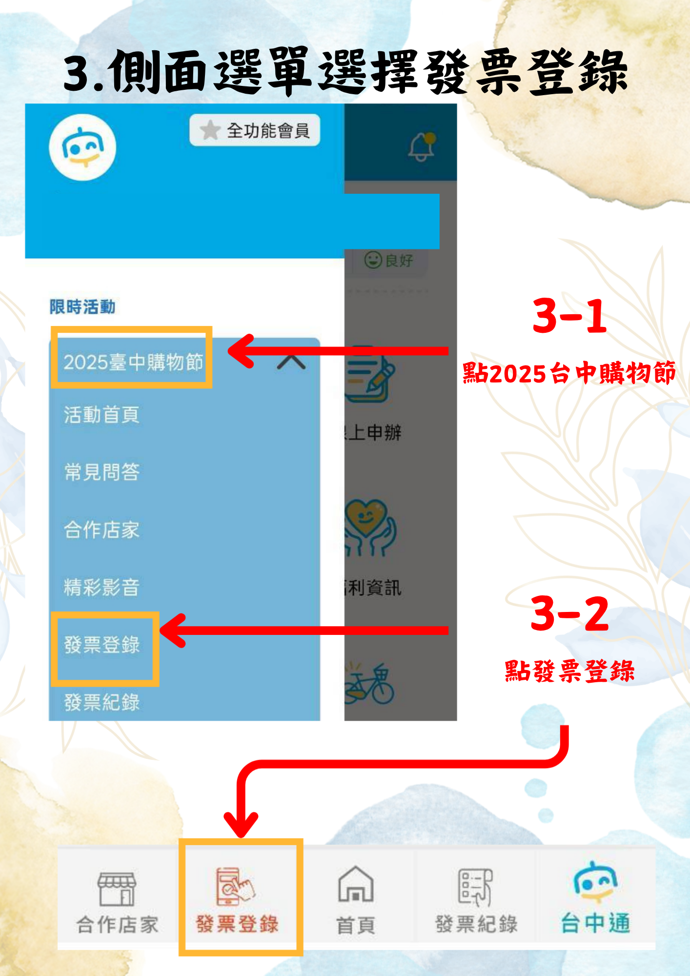 台中購物節活動登錄方法
