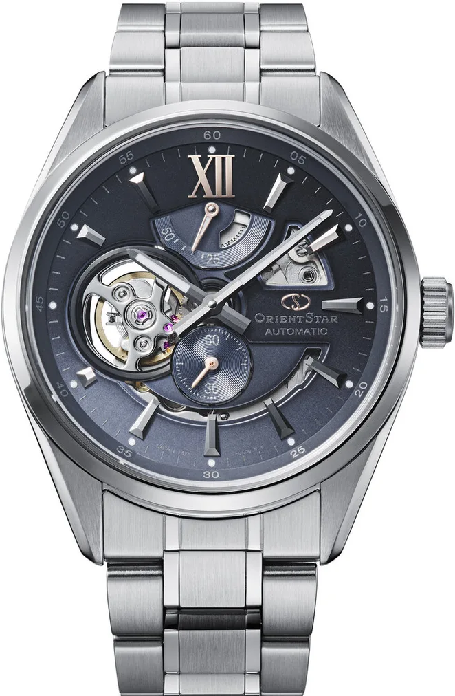 萬年鐘錶 - 東方錶  ORIENT STAR  東方之星   限量款鏤空機械錶 RE-AV0132L  錶徑 41 mm