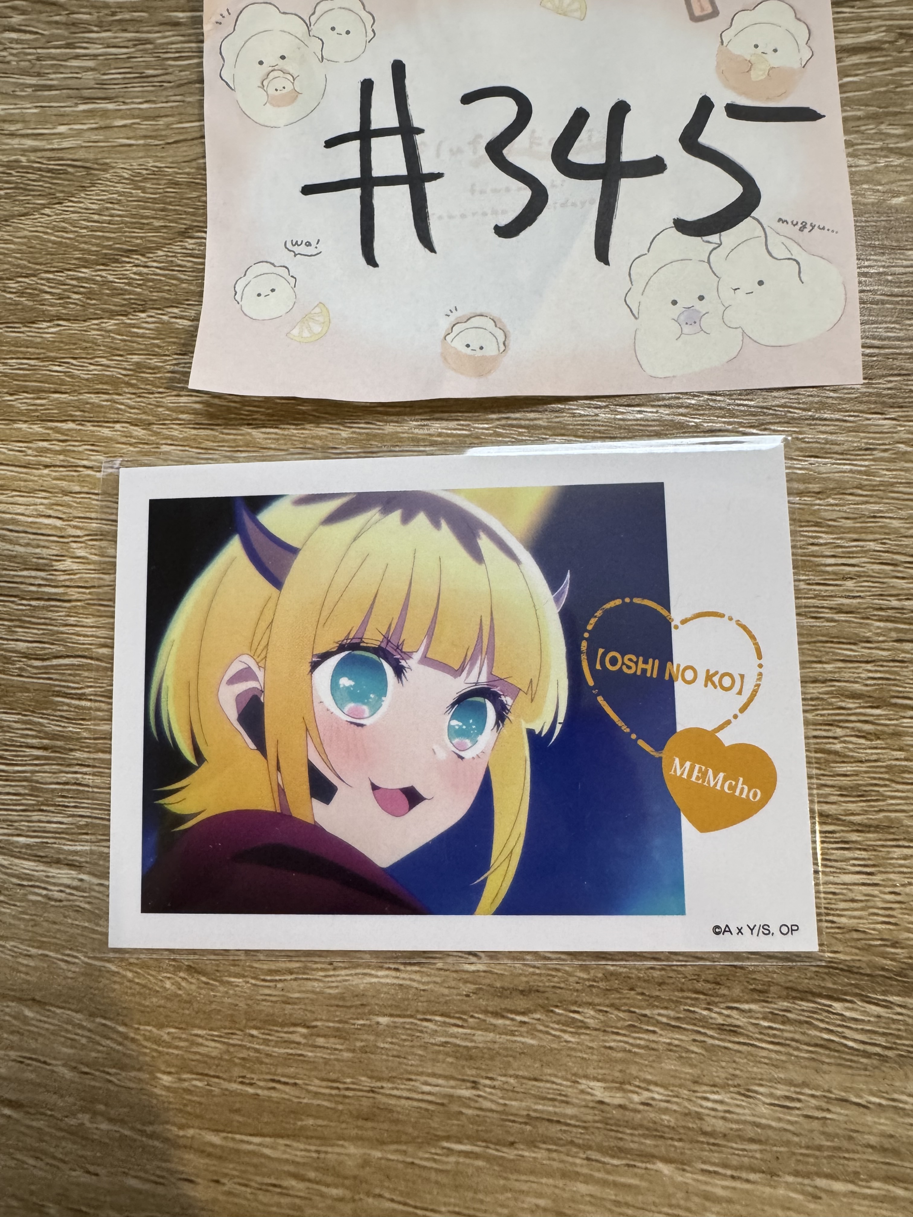 我推的孩子 MEMCHO 拍立得#345