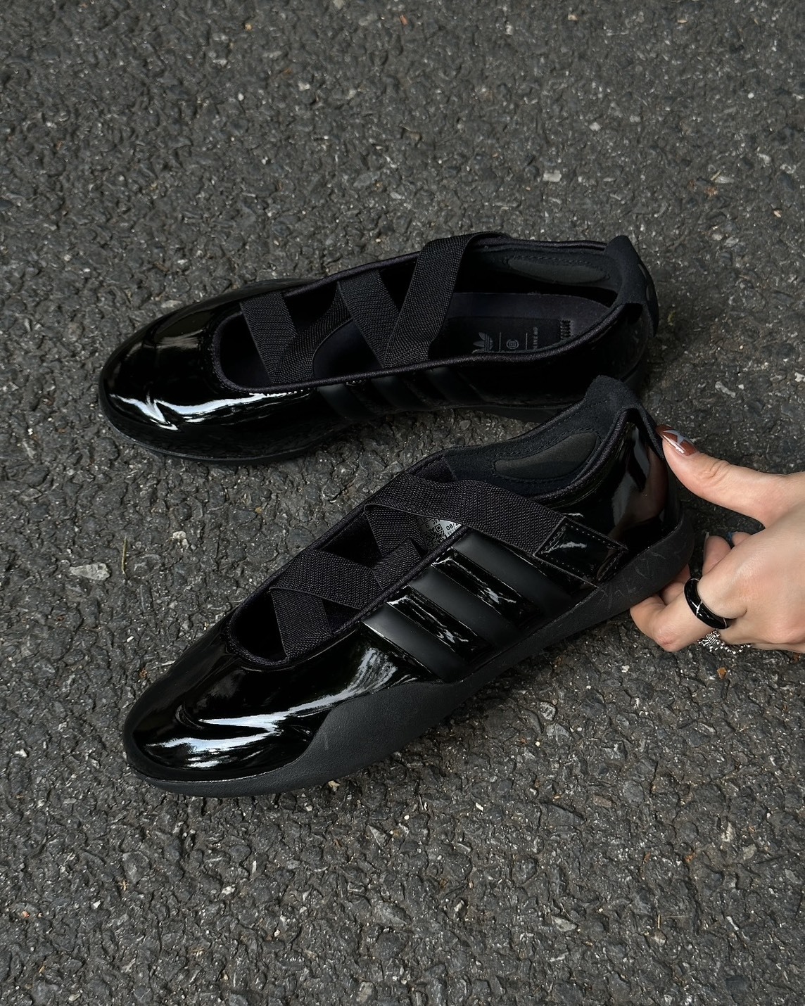 <三方聯名>Adidas Caroline Hu X Edison Chen Taekwondo 芭蕾舞鞋 跆拳道鞋 黑