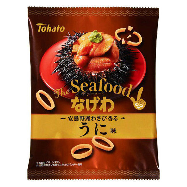 日本 東鳩 馬鈴薯圈 50g 芥末海膽風味/檸檬蝦風味