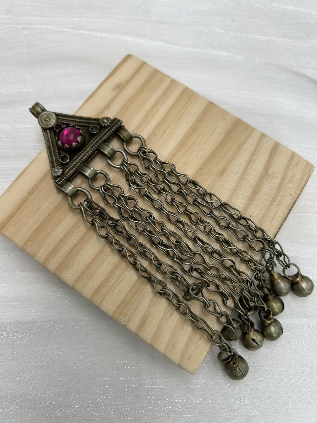 No.72三角形阿富汗鈴鐺墜飾 14.5cm