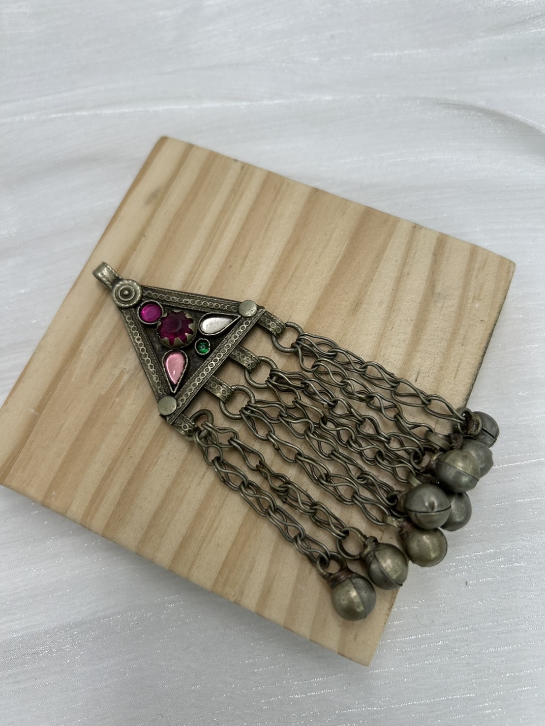 No.73三角形阿富汗鈴鐺墜飾 10cm