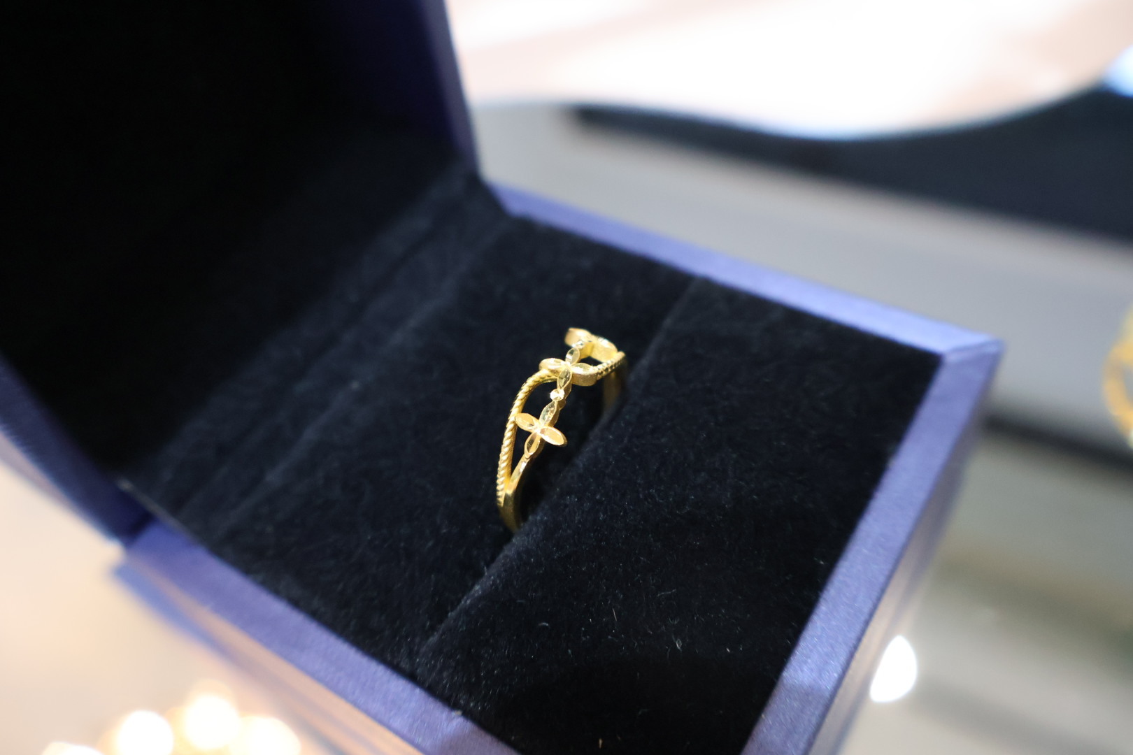 小雛菊開口金戒