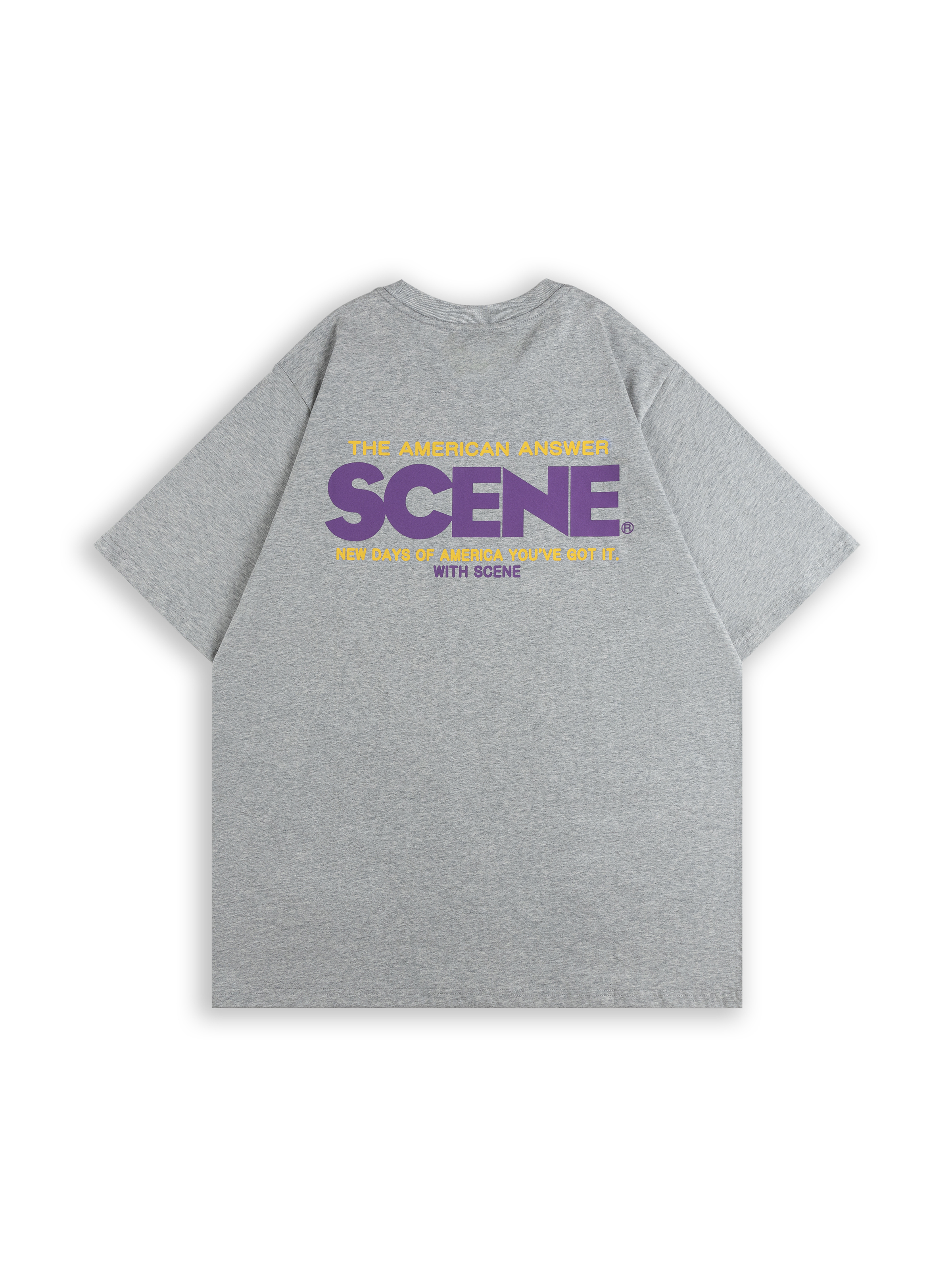 CLASSIC TEE (LA) // GRY_PURPLE