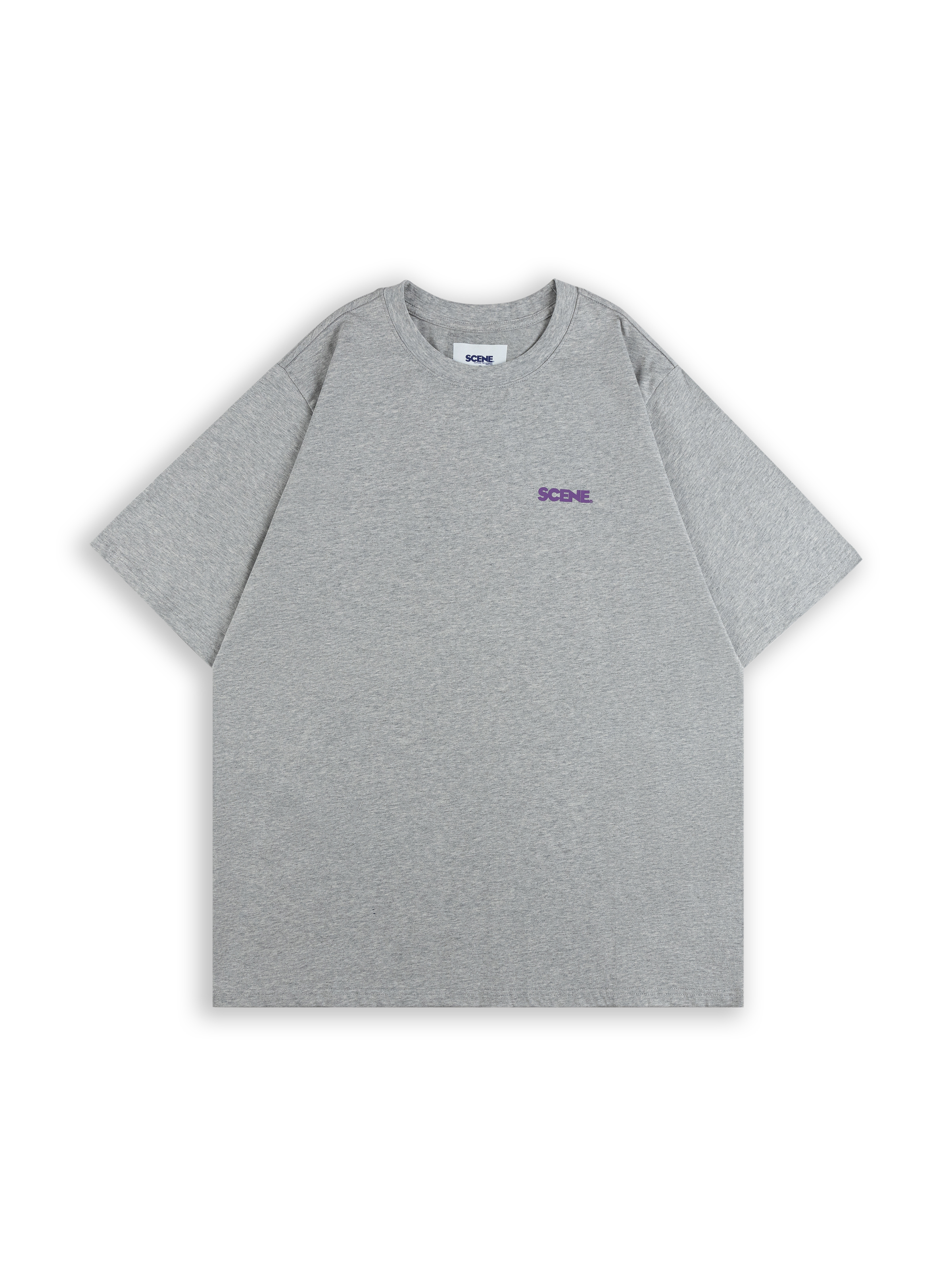 CLASSIC TEE (LA) // GRY_PURPLE