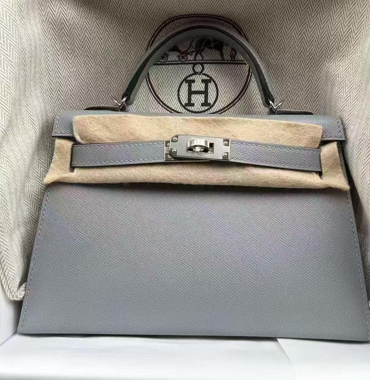 Kelly mini II p0 gris pantin ck madame K