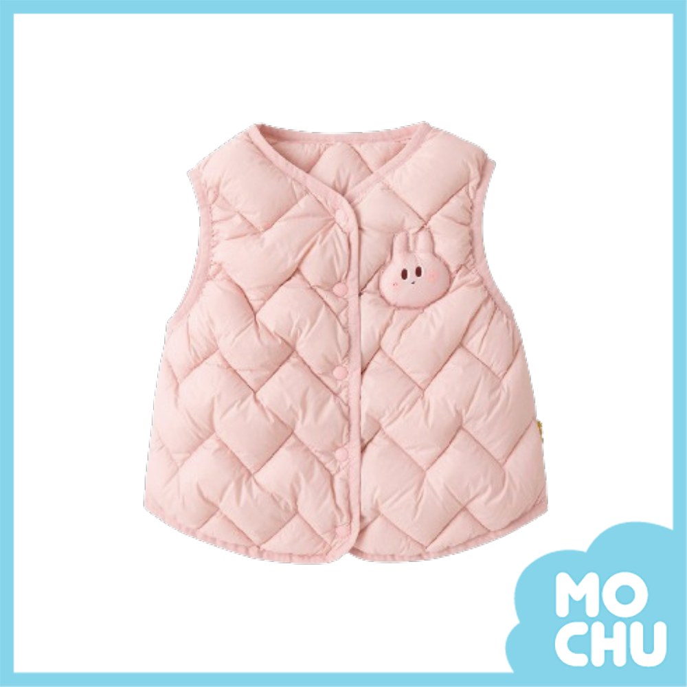 小動物輕薄鴨絨背心(四色)