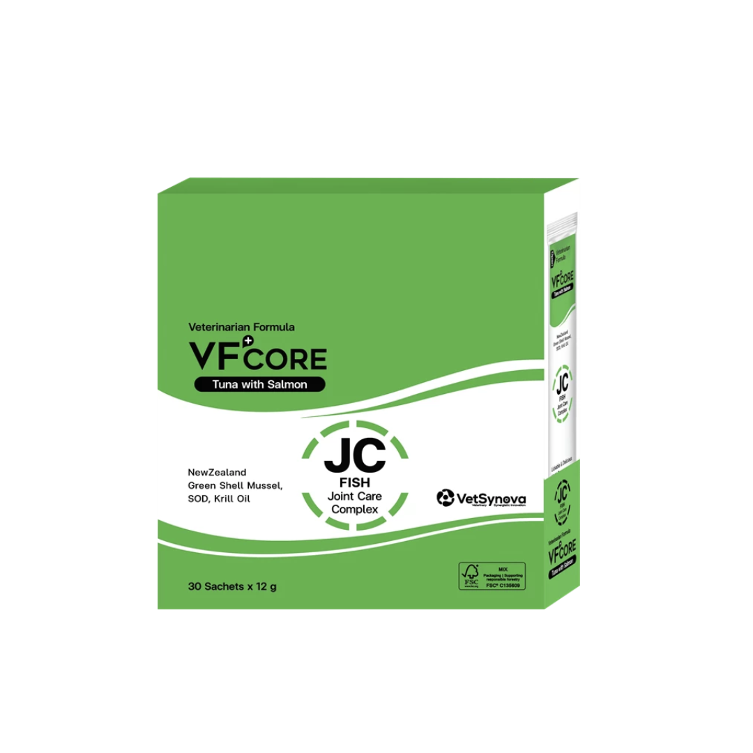 VF+CORE - JC 關節補給-貓咪吞拿魚配三文魚肉泥  (12克 x 30包 )