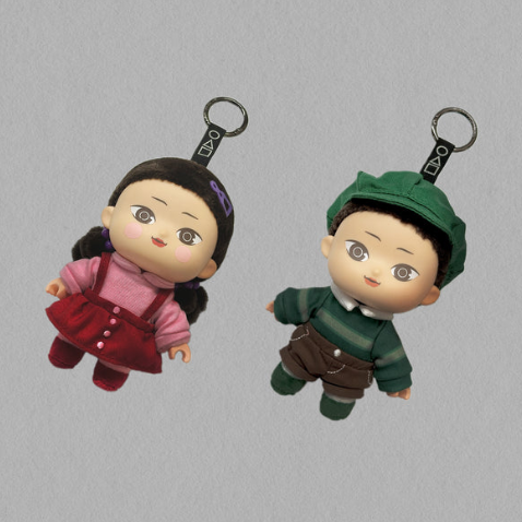 魷魚遊戲3 毛公仔匙扣 - 哲秀