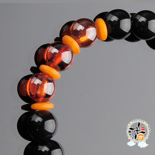 水龍珠 +黑曜岩手珠8mm【十方】149989