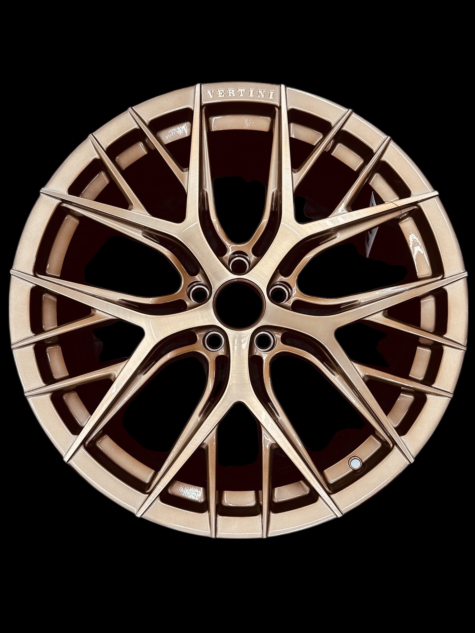 【VERTINI RFS2.1 】 髮絲古銅金 20吋 5孔114.3 ET35 鍛造旋壓鋁圈｜輕量化 SUV 性能升級款  四入組