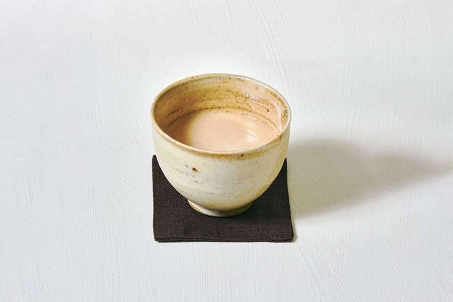 fog linen work - 亞麻杯墊／巧克棕