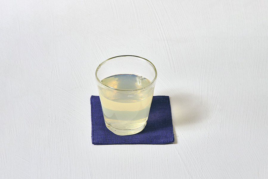 fog linen work - 亞麻杯墊／藍紫