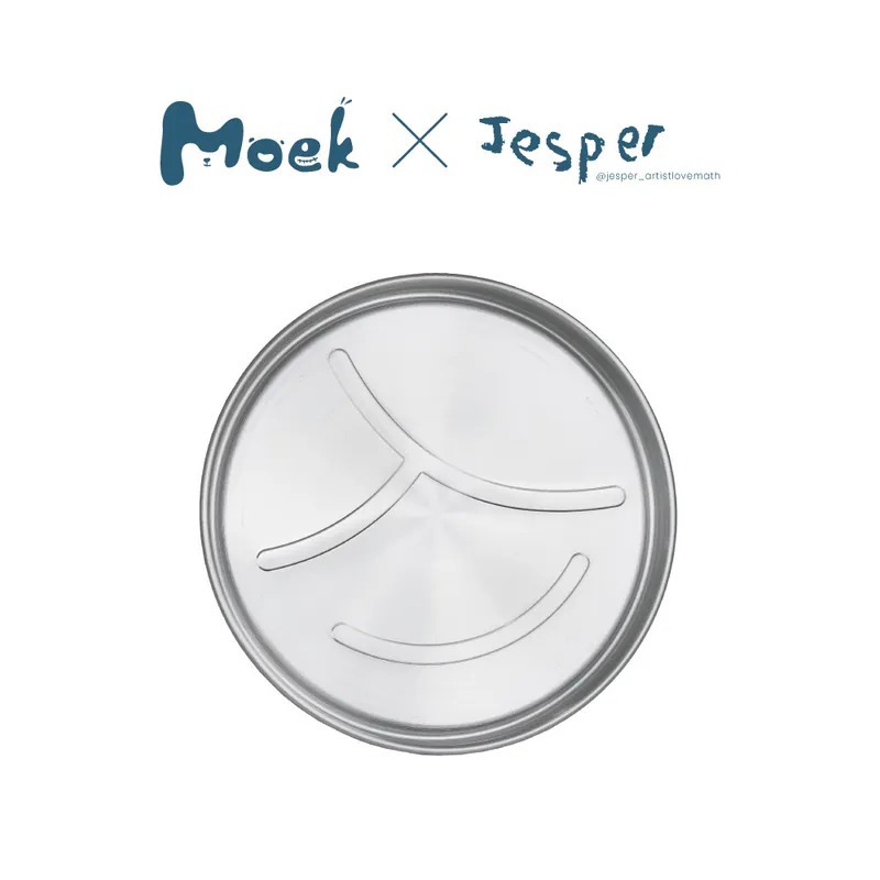 Moek X Jesper 微笑煎餅不鏽鋼小粥碗蓋