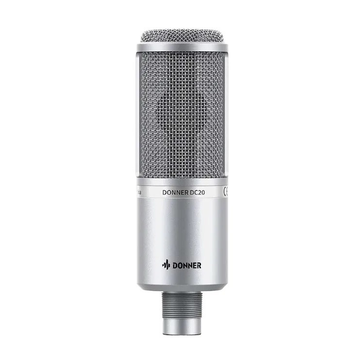 Donner DC-20 電容式麥克風 附防震架、防噴罩、XLR 麥克風線與收納袋