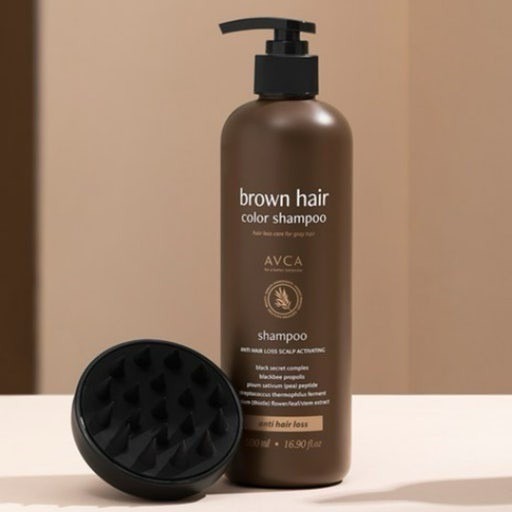 韓國 brown hair AVCA 白髮對策 暮光褐棕香氛洗髮精