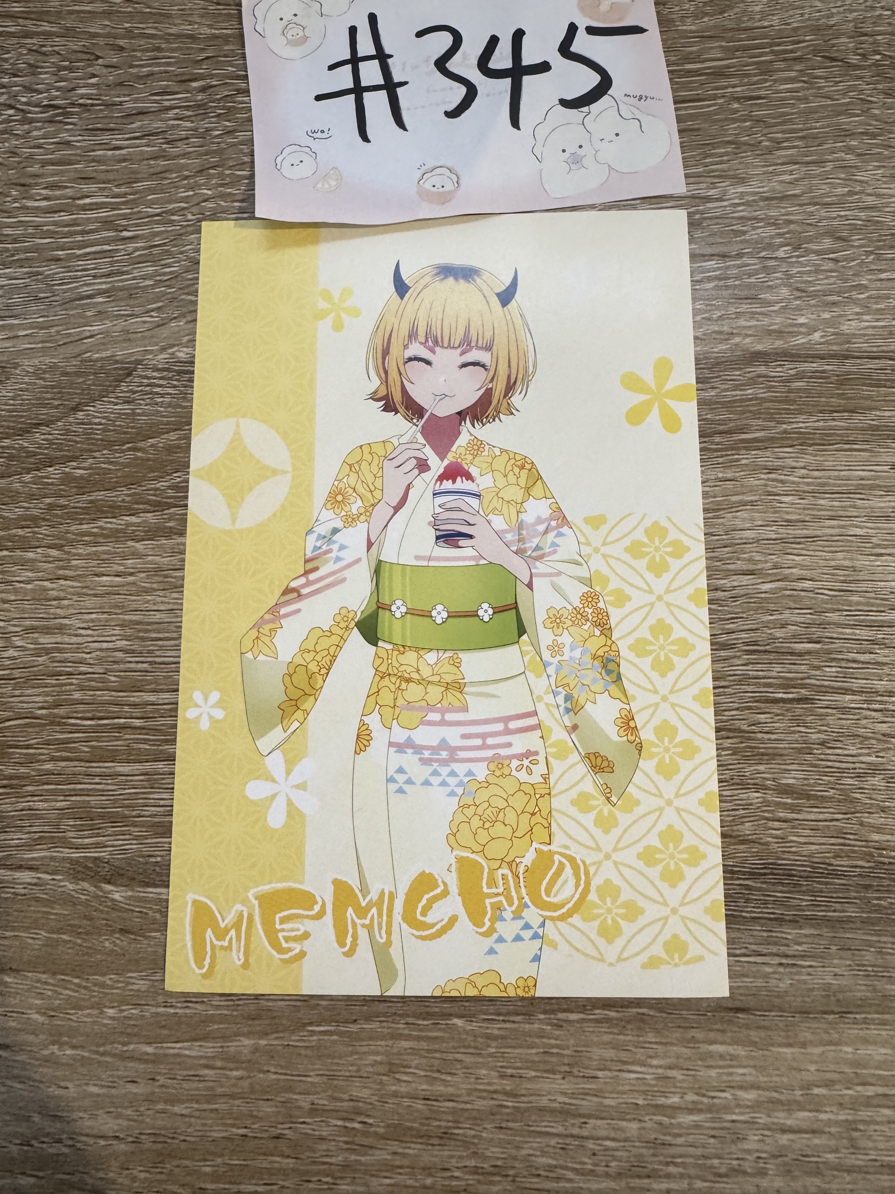 我推的孩子 MEMCHO 明信片  #345