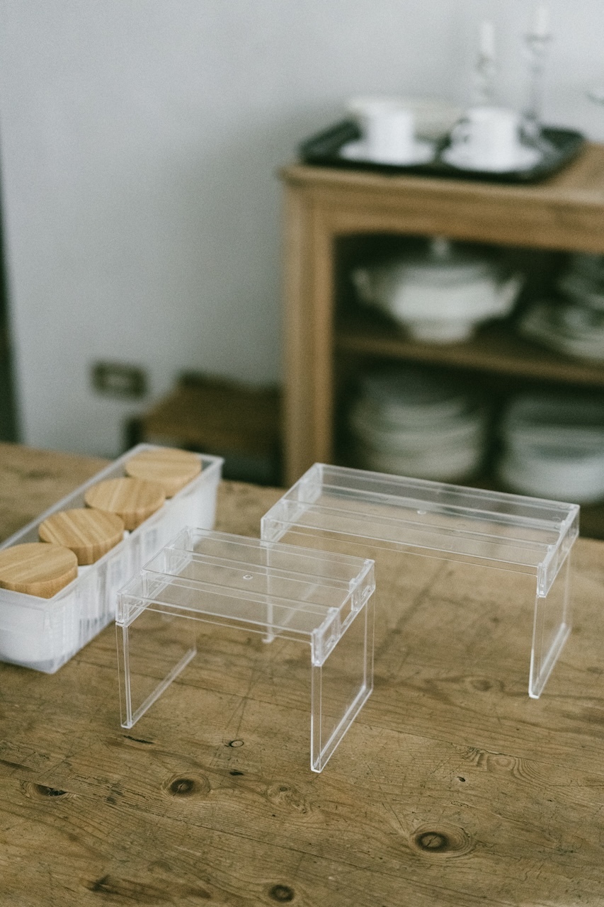 INOMATA 日本製冰箱兩段收納隔層架